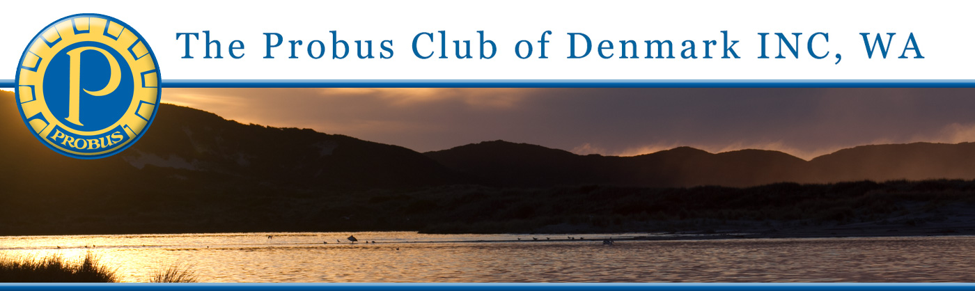 View of the inlet at dawn